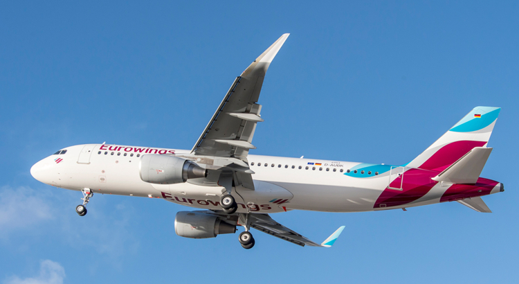 Eurowings A320 Blue Sky